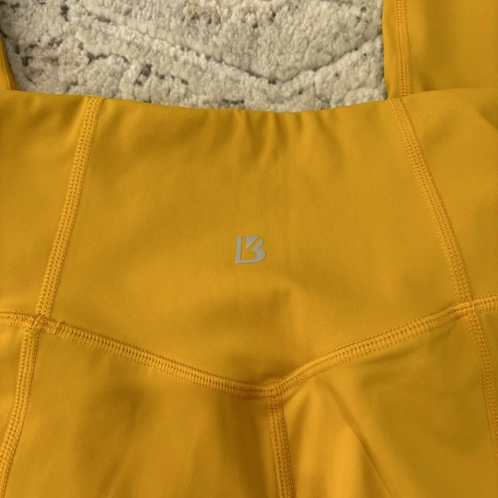 BuffBunny Mustard Yellow Leggings - Picture 2 of 7